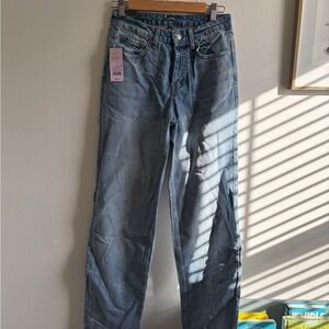 Wild Fable high rise straight leg Light Blue Denim Jeans